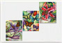 Canvas Print Set: Spring Florals & Butterfly Set
